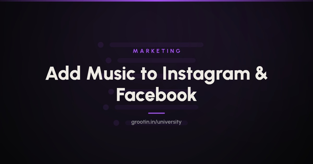How to Add Your Music to Instagram and Facebook