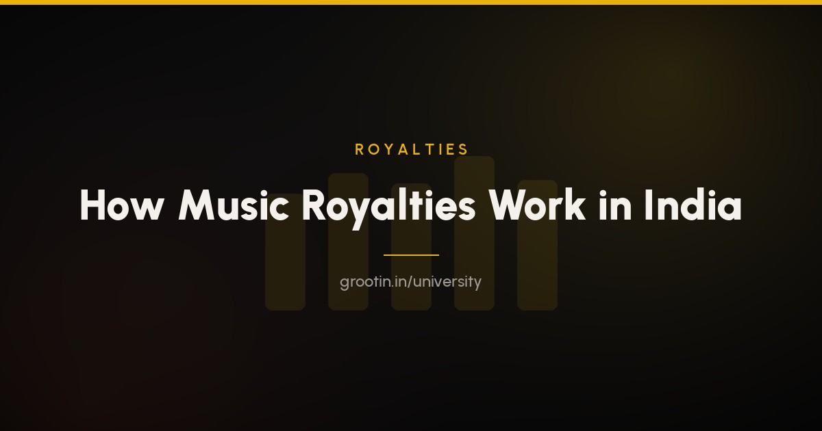 How Music Royalties Work in India: A Plain-English Guide (2026)