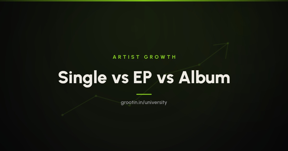 Single vs EP vs Album: Which Should You Release? (2026)